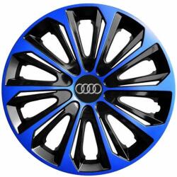 NRM Capace pentru AUDI 16", STRONG DUOCOLOR ALBASTRU-NEGRU 4bc