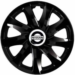 NRM Capace pentru NISSAN 16", DRIFT NEGRU VOPSIT 4bc