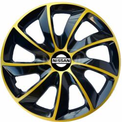 NRM Capace pentru roți NISSAN 14", STIG EXTRA aurii 4bc
