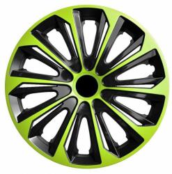 NRM Capace pentru SKODA 15", STRONG DUOCOLOR VERDE-NEGRU 4bc