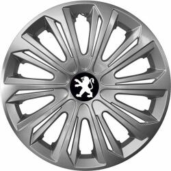 NRM Capace pentru roți PEUGEOT 14", STRONG GRI LĂCUIT 4bc