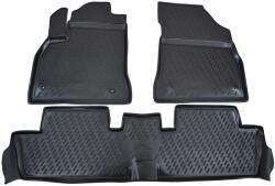 J&J Automotive Covoare cauciuc pentru PEUGEOT 3008 2010-2016 3 buc