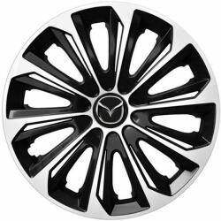 NRM Capace pentru MAZDA 16", STRONG DUOCOLOR ALB-NEGRU 4bc