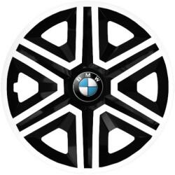 NRM Capace pentru BMW 16", ACTION DOUBLECOLOR ALB-NEGRU 4KS