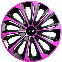 NRM Capace pentru KIA 15", STRONG DUOCOLOR ROZ-NEGRU 4bc