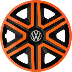 NRM Capace pentru VOLKSWAGEN 15", ACTION DOUBLECOLOR PORTOCALIU-NEGRU 4bc