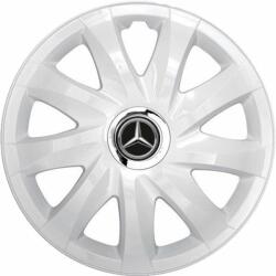 NRM Capace pentru MERCEDES 15", DRIFT ALB VOPSIT 4bc