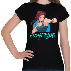 printfashion Fight Club Girls - Női póló - Fekete (5315915)