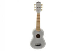 Magni Instrument muzical din lemn, jucărie pastel gri, chitară Magni (Magni3004)