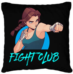 printfashion Fight Club Girls - Párnahuzat, Díszpárnahuzat - Fekete (5316109)