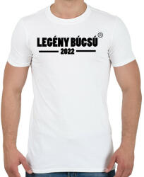 printfashion legénybúcsú 2022 - Férfi póló - Fehér (5303505)