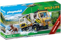 Playmobil Camion de expeditie in natura (70278)