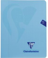 Clairefontaine Mymesys tűzött füzet, A5, 36 oldal, négyzetrácsos, 16.5x21cm, kék (CAI244MatematicaA)