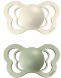 BIBS Couture Natural Rubber Size 2: 6+ months cumi Ivory / Sage 2 db
