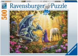 Ravensburger Puzzle Dragon, 500 Piese - Ravensburger (rvspa16580)