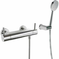 TRES falon kívüli termosztátos zuhanycsaptelep fogyatékkal élők számára is alkalmas, kézi zuhannyal 09096401 (09096401)