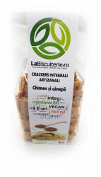 La Biscuiterie Crackers Integrali Chimen si Canepa 125g (21893848432)