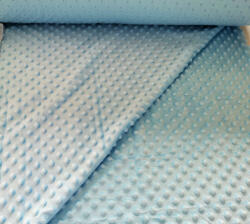 Minky textil világos világos baba kék - 350 GR/M2