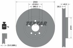 TEXTAR Disc frana TEXTAR PRO 92243303 (92243303)