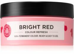Maria Nila Colour Refresh Bright Red mască fină de hrănire fără pigmenți permanenți de culoare rezistă la 4 - 10 spălări 0.66 100 ml