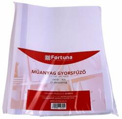 Fortuna Gyorsfűzõ FORTUNA műanyag fehér 25 db/csomag (FO00085) - tonerpiac