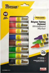 BRONS Marker whiteboard reincarcabil BRONS BR-9511, 10 buc/set (Marker) -  Preturi