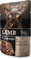 BEWITAL petfood bárányhús extra tépett marhahússal alutasakos macskaeledel (16 x 70 g) 1120 g