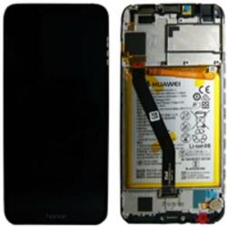 Huawei 02351WDU Gyári Huawei Honor 7A fekete LCD kijelző érintővel, kerettel előlap + akkumulátor (02351WDU)