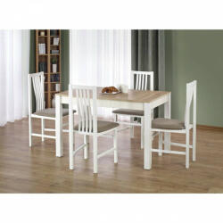 Halmar KSAWERY asztal, sonoma tölgy / fehér - smartbutor
