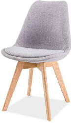 WIPMEB DIOR szék bükk/világos szürke TAP. 34 - smartbutor