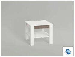 WIPMEB Blanco 13 dohányzóasztal fehér fenyő/mdf new grey& - smartbutor