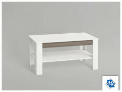 WIPMEB Blanco 12 dohányzóasztal fehér fenyő/mdf new grey& - smartbutor