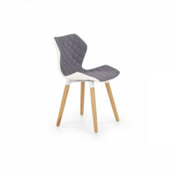 Halmar K277 szék, szürke / fehér - smartbutor