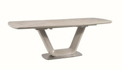 Wipmeble ARMANI CERAMIC asztal 160-220x90 szürke MARMUR/szürke - smartbutor
