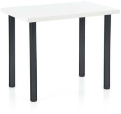 Halmar Modex 2 étkezőasztal 90 fehér asztallappal , fekete lábbal - smartbutor