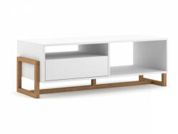 WIPMEB OSLO dohányzóasztal fehér LE 2K - smartbutor