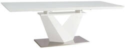 Wipmeble ALARAS III asztal 160-220x90 fehér - smartbutor