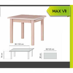 Meblohand MAX VII étkezőasztal - smartbutor