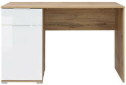WIPMEB ZLATA 004 íróasztal BIU/120 tölgy tahoe/fehér - smartbutor