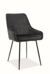 WIPMEB ALBI VELVET szék fekete TAP. 117 - smartbutor