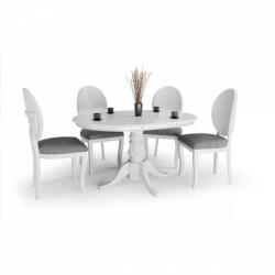 Halmar William asztal, fehér - smartbutor