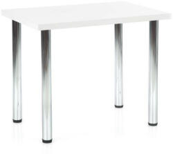 Halmar Modex 90 étkezőasztal fehér asztallappal, króm lábbal - smartbutor