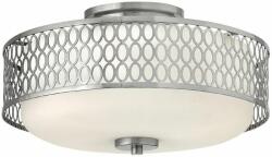 Hinkley Plafoniera Jules, nichel, 3 x E27, D: 38, 3 cm, HK-JULES-F-BN (HK-JULES-F-BN)