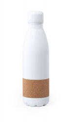 EVERESTUS Sticla de apa, sport, Everestus, 2707265, Otel, Pluta, 740 ml, ø74x257 mm, Alb (EVE10-AP722022-01)