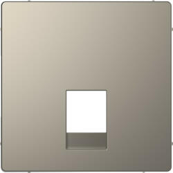 Schneider Electric Schneider MTN4215-6050 MERTEN D-Life Fedlap RJ11/RJ12 aljzatokhoz, nikkel (MTN4215-6050)