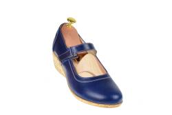 Rovi Design Oferta speciala marimea 39 - Pantofi dama din piele naturala cu arici, casual foarte comozi MALTA - LP38BL