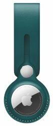 Apple AirTag Leather Loop - Forest Green