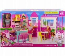 Mattel Set Papusa Restaurantul lui Barbie HBB91 Papusa Barbie