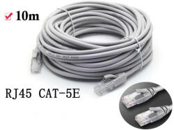  10m-es Szerelt alú-réz ethernet beltéri UTP Cat5e patch kábel