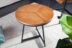 LuxD Design oldalsóasztal Faxon 45 cm tölgy utánzata